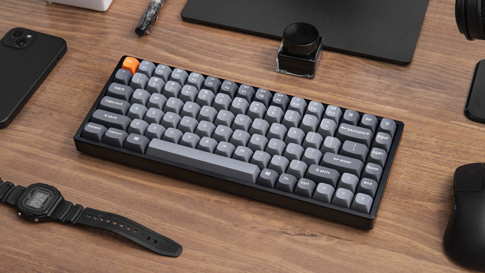 Keychron K2 Max K2M-J1 Fără fir Gaming Tastatură Mecanică 75% cu