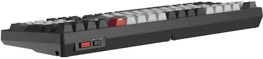 A4Tech Bloody WS98 Wireless Gaming Mechanical Keyboard with BLMS Red Plus switches and RGB lighting (International English) Gray