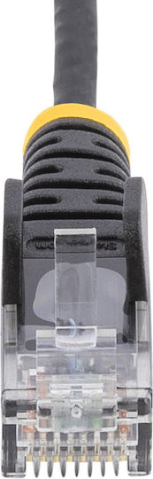 StarTech U/UTP Cat.6 (Gigabit) Καλώδιο Δικτύου Ethernet 0.25m Μαύρο
