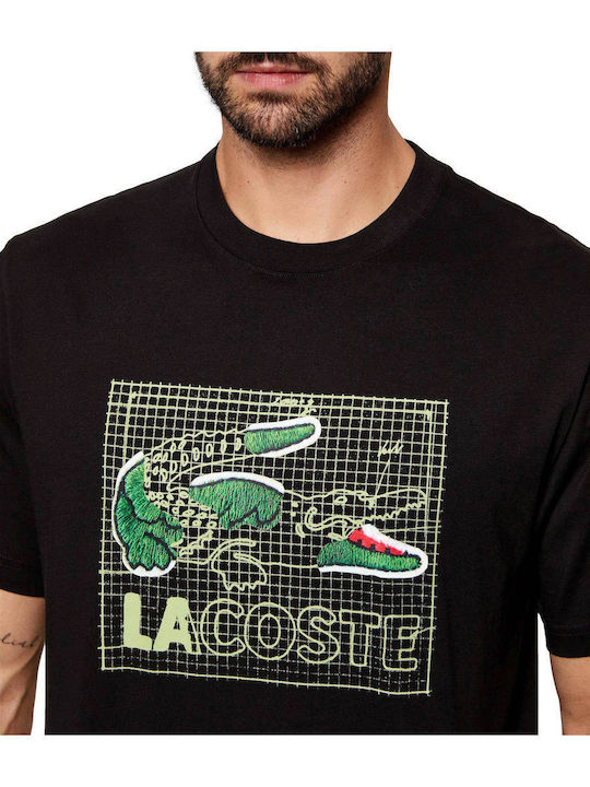 Herrenblusen T-Shirt Schwarz