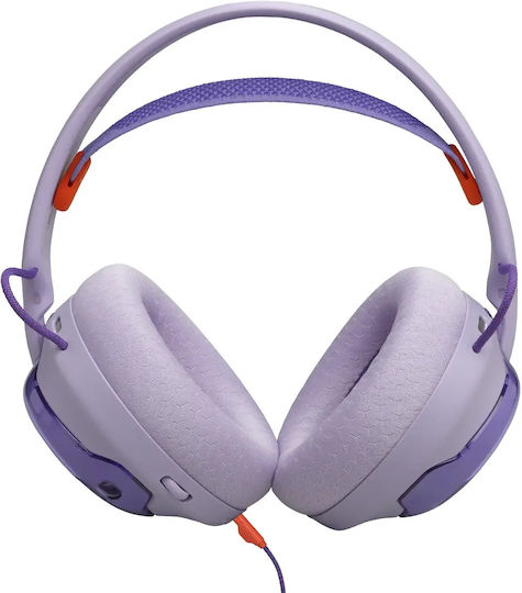 JBL Quantum 250 Over Ear Gaming Headset με σύνδεση 3.5mm Μωβ