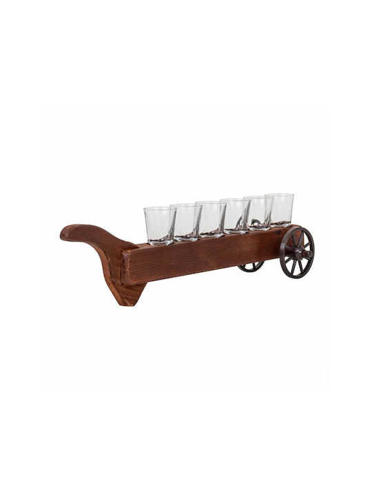 Pahare Pentru Shot Din Sticlă 50ml 6 Bucăți
