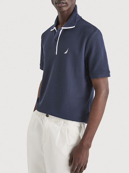Nautica Polo Shirt Navy Blue