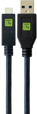 Techly Icoc USB 3.1 Cable USB-C male - USB-A Black 2m (5554)