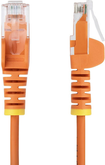 StarTech U/UTP Cat.6 (Gigabit) Καλώδιο Δικτύου Ethernet 0.25m Πορτοκαλί