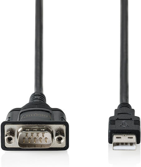 Digitus RS232 9-pin Male to USB-A Cable 18m DA-70172 1 Piece