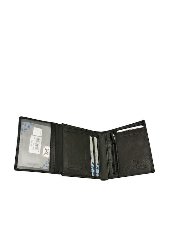 Leather Men's Wallet Black