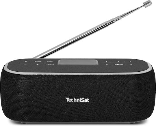 Technisat Digitradio BT 1 Tabletop Radio Rechargeable DAB+ with Bluetooth and USB Black