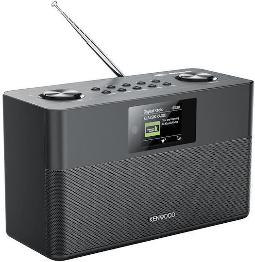 Kenwood CR-ST80DAB Επιτραπέζιο Ραδιόφωνο Ρεύματος DAB+ με Bluetooth Μαύρο