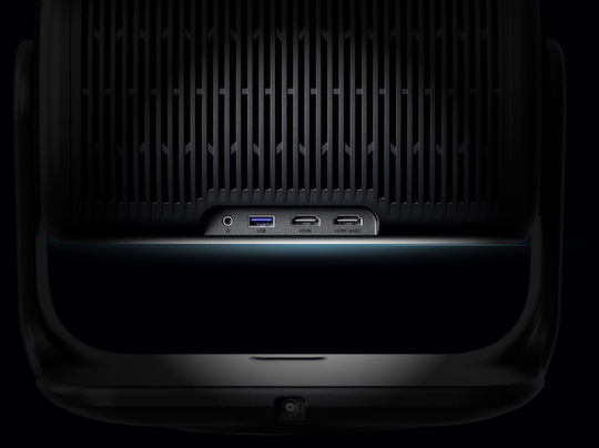 Dangbei MP1 MAX 3D Beamer DLP 4K Ultra HD Lichtquelle LED mit Wi-Fi (Eingebaut) und Eingebauten Lautsprechern MP1MAX