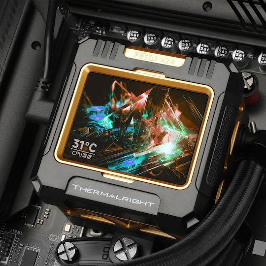 Thermalright Frozen Warframe Sisteme De Răcire Cu Apă AIO CPU Cu 3 Ventilatoare 120mm Și Led Argb