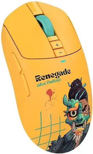 A4Tech Bloody R72 Ultra Duo Ασύρματο Gaming Ποντίκι 20000 DPI Renegade Sunset