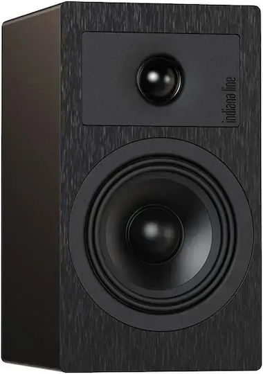 Indiana Line TESI 2 Pereche Boxe Hi-Fi Bookself 80W 2 Nr. de șoferi L14xA18xÎ24.5cm. Negru