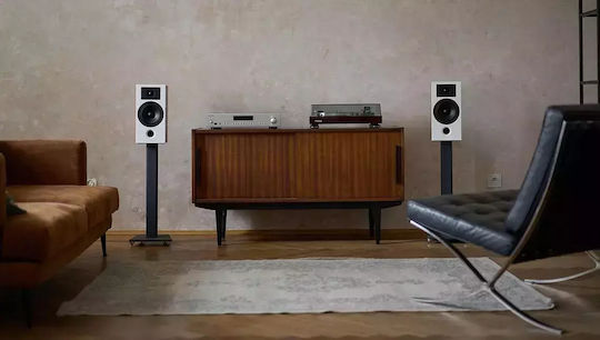 Indiana Line Diva 3 Paar Passive Hi-Fi-Lautsprecher Buch selbst 100W 2 Wege Weiße Eiche
