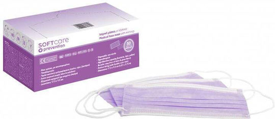 Soft Care Protective Mask Non-Reusable Surgical Orange 121.011.PU 50 Pieces