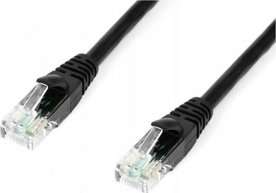 Accura U/UTP Cat.6 (Gigabit) Καλώδιο Δικτύου Ethernet 20m Μαύρο
