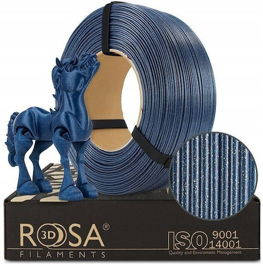 Rosa3D Filament Pentru Imprimante 3D PLA 1.75mm Roz 1kg 1 Bucată Bobină