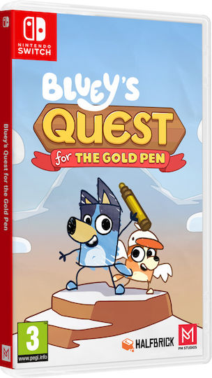 Blueys Quest for the Gold Pen Nintendo Switch Spiel
