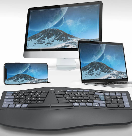 HAMA WK-900 Wireless Bluetooth Keyboard English US Compatible with Mac