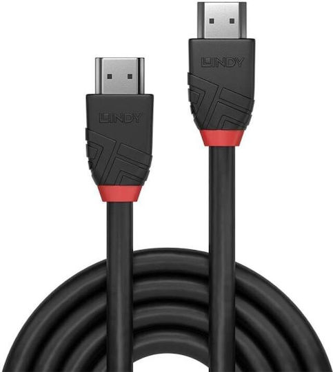 Lindy HDMI Кабел HDMI Мъжки - HDMI Мъжки 10м Черен