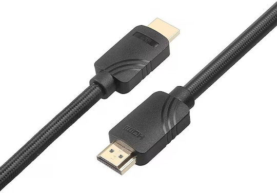 Tb Energy Кабел HDMI мъжки - HDMI мъжки 5м Черен