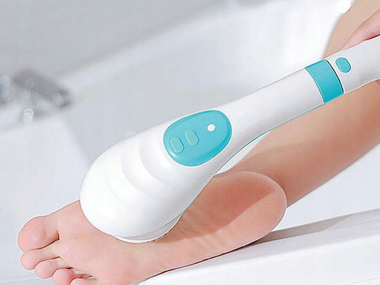 Verk Group Electric Massage Brush for Head Waist and Body White