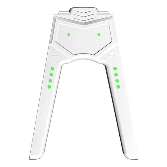 Ladeständer Für Nintendo Switch Konsole Kompatible V1 V2 Oled Modelle Mit LED-Anzeige Usb-c Anschluss 100 Cm Kabel 105 X 75 Mm Weiß