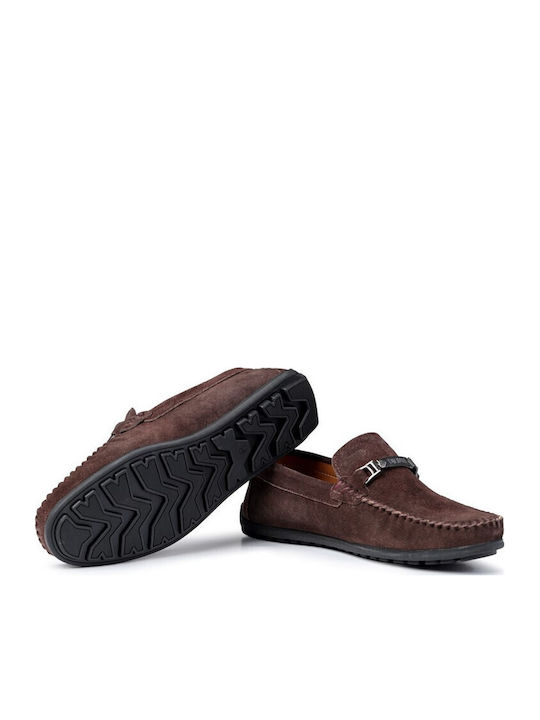 Loafers Bărbătești în Culoare Maro