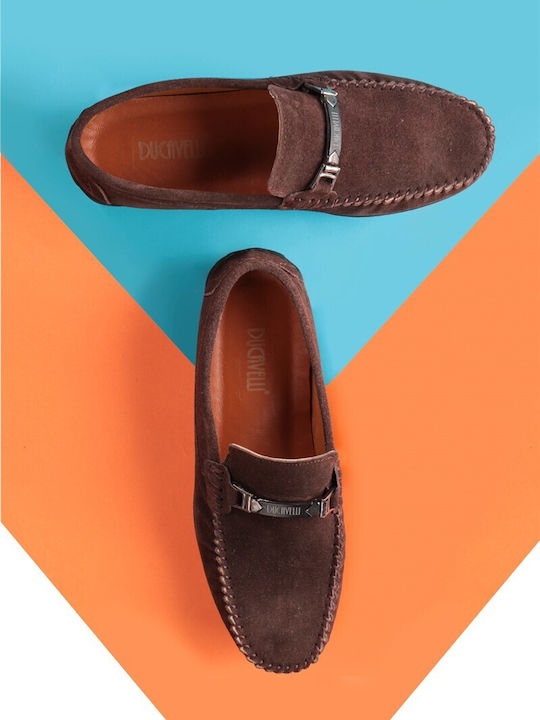 Loafers Bărbătești în Culoare Maro