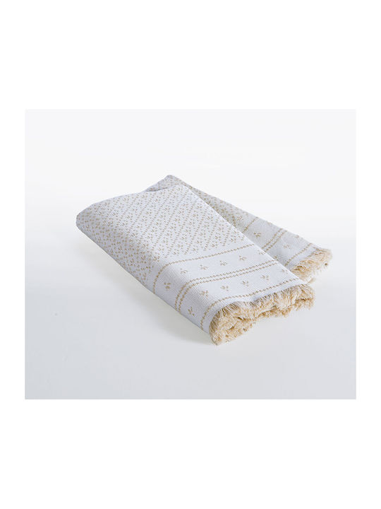 Nef-Nef Homeware Ishmar Ριχτάρι Πολυθρόνας 170x180εκ. Μπεζ