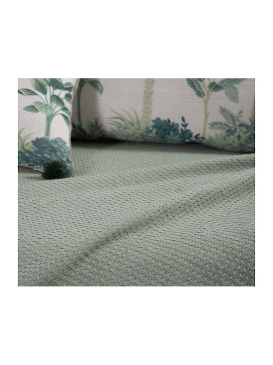 Nef-Nef Homeware Betty Sesselüberwurf 180x180cm Grün