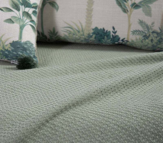 Nef-Nef Homeware Betty Покривка За Триместен Диван 180x300см Зелен