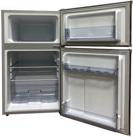 Primo Frigider Cu Ușă Dublă 90l Î84xL47xA51.5cm Inox PRDD-50087