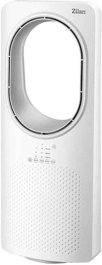 Zilan Ventilator Fără Palete 50W cu Telecomandă Alb
