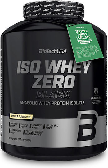 Biotech Usa Iso Whey Zero Black 1816g Strawberry & Biotech Usa Wave Shaker 600ml Opal White & Katerelos Fitness Αθλητική Πετσέτα 100x50cm Red Black Custom Bundle