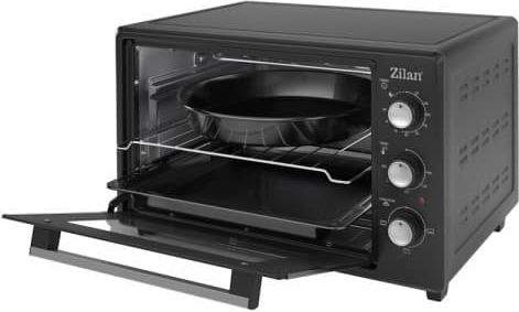 Zilan Ηλεκτρικό Φουρνάκι 35lt Χωρίς Εστίες Μαύρο
