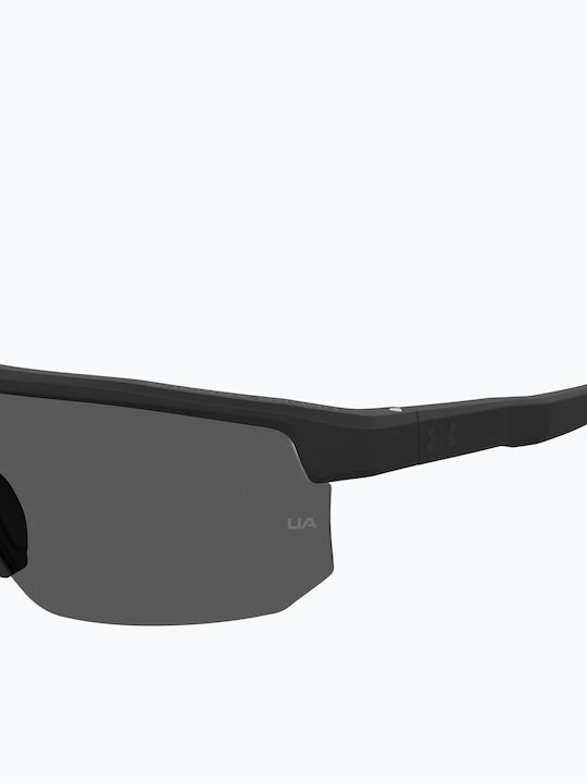 Under Armour Driven Unisex Γυαλιά Ηλίου με Μαύρο Κοκκάλινο Σκελετό και Μαύρο Φακό