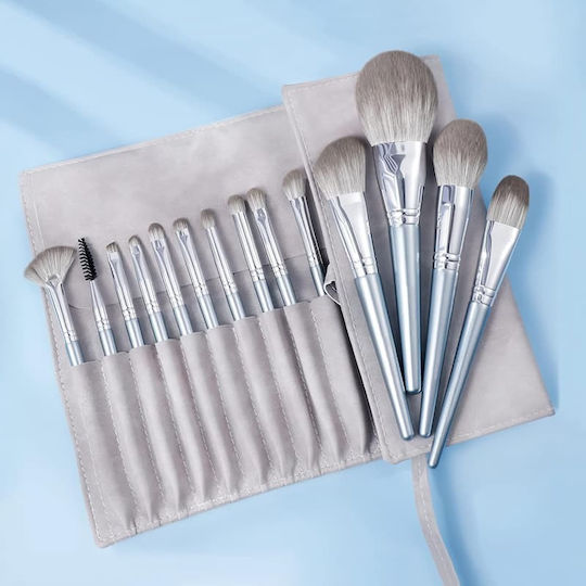 Professionelles Make-up Pinsel Set mit Tasche 14 Stück