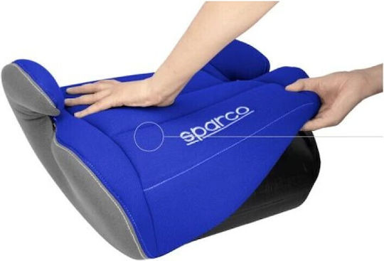 Sparco F100KI Baby Car Seat Booster i-Size Blue Grey 22-36 kg
