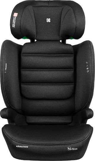 Kikka Boo i-Track Детско Столче за Кола i-Размер с Isofix Черно 15-36 кг