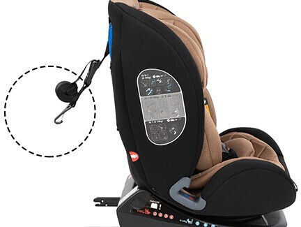 Kikka Boo Multistage Детско Столче за Кола с Isofix Светло сиво 0-36 кг
