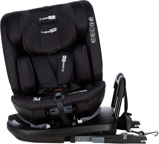 FreeOn Epic Baby Car Seat i-Size with Isofix Black Gray