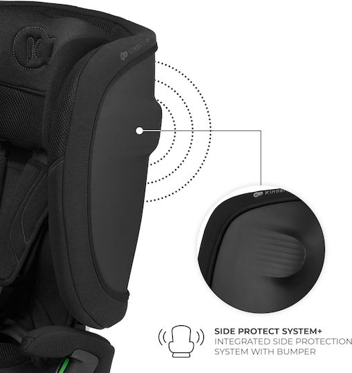 Kinderkraft Fix2go Καθισματάκι Αυτοκινήτου i-Size με Isofix Black