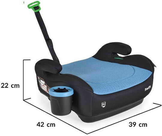 Cangaroo Swift Baby Car Seat Booster i-Size Blue 22-36 kg