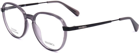 Max & Co Mo5080 001 Γυαλιά Ολόκληρο Σκελετό Μεταλλικός Σκελετός 48-16-140