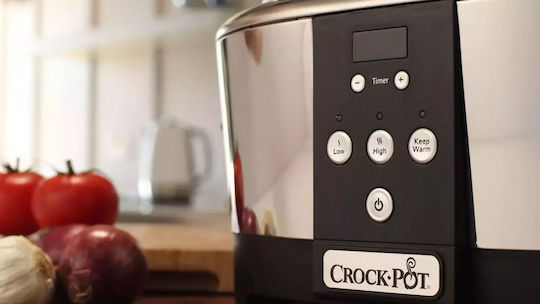 Crock-Pot SCCPBPP605 Мултикукър 250W с Капацитет 5.7лт Сребрист