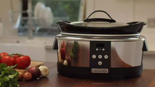Crock-Pot SCCPBPP605 Мултикукър 250W с Капацитет 5.7лт Сребрист