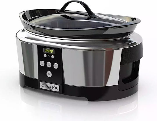 Crock-Pot SCCPBPP605 Мултикукър 250W с Капацитет 5.7лт Сребрист