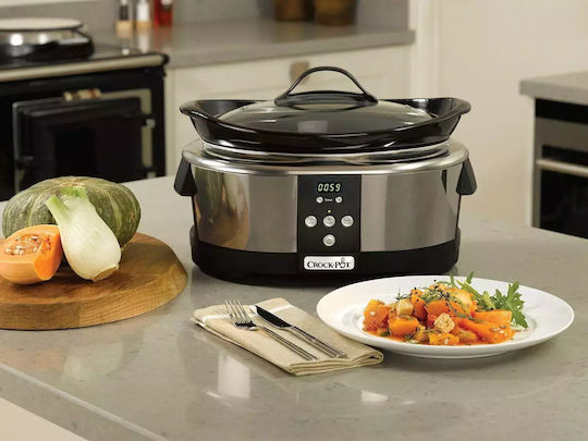 Crock-Pot SCCPBPP605 Мултикукър 250W с Капацитет 5.7лт Сребрист