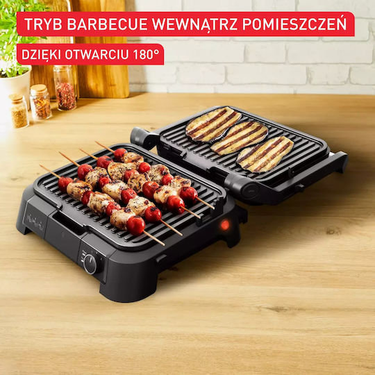 Tefal Supergrill 3In1 Сандвич тостер грил с подвижни плочи 2000W Черна